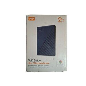 Western Digital WDBB7B0020BBL-WEWM 2TB External Drive for Chrome